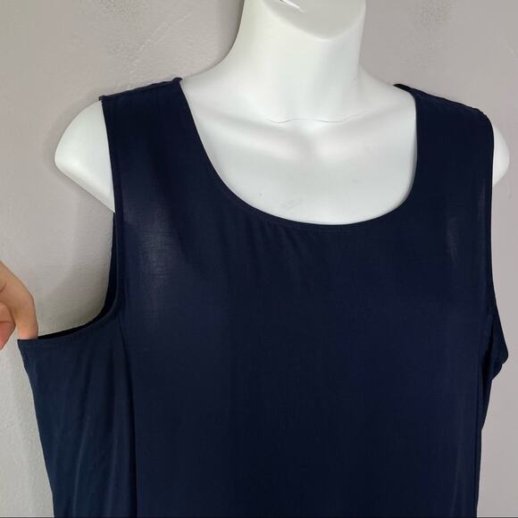 SPLENDID Mini Dress Size Large Swing Summer Coastal Nautical Beachy Vacation - Picture 2 of 7